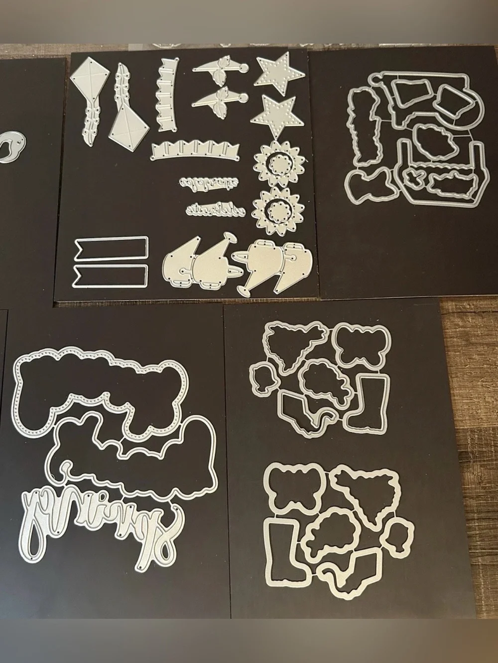 Lot of Spring Summer Popsicles Sun Fun Stamp Die Sets for Crafting Card Making